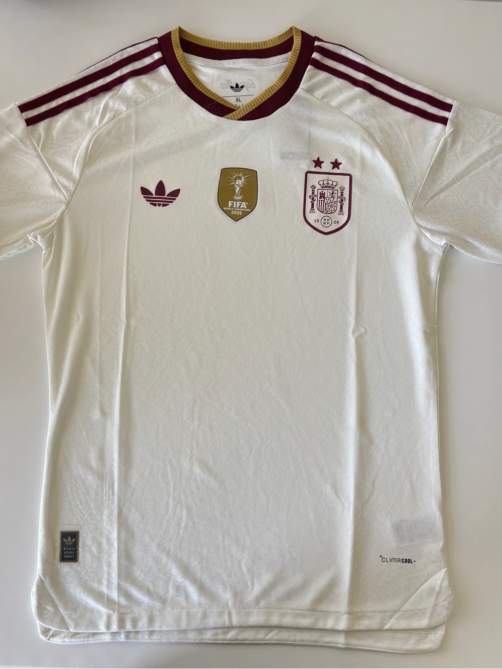 Adidas Spain 2026 World Cup Away Jersey